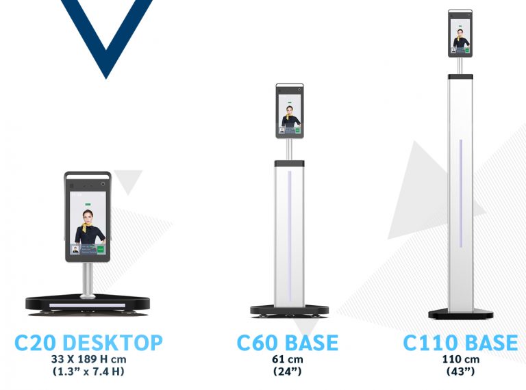 Details about   CDVI FTC-1000  AI Facial Recognition Temperature Scanner with Mask Detection 